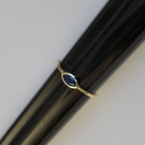 Sterling Silver 925 Sapphire Eye Ring
